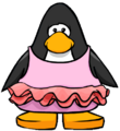 The Ballerina on a player card.