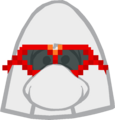 Red Pixel Glasses Prize Booth