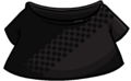 Black T-shirt with black dots
