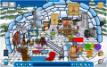 A modern themed igloo