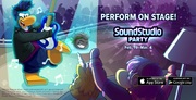 Club Penguin's homepage (Slide 1).