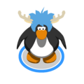 The Deer Puffle Cap in-game.