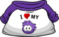 I Heart My Purple Puffle T-Shirt