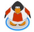 The Orange Tennis Outfit in-game.