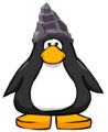 The Prehistoric Beta Hat on a Player Card.