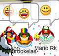 The Three Contest Winners Smile for a Picture.