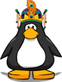 The Magical Crown on a player card with the Gold Feather Pin.