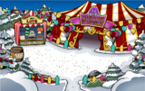 The Great Puffle Circus Entrance
