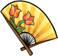 Fire Blossom Fan