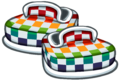 Rainbow Checkered Shoes