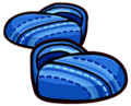 Blue Canvas Shoes