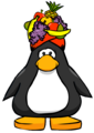 The Fruit Headdress on a player card.