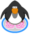 The Pink Checkered Shoes in-game.