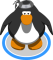 The Black Ice Headband in-game.