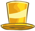 Gold Top Hat