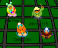 Chill57181, Johnny 115, Penquino1 and Hat Pop dancing at the Night Club