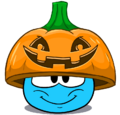 The Pumpkin Lid on the puffle card.