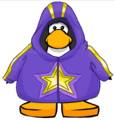 The Superfan Hoodie on a player card.