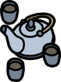 Blue Tea Set