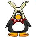 The White Cocoa Bunny Ears on a player card.