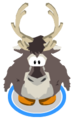 The Woodland Reindeer Costume in-game.