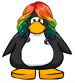 The Rainbow Curls on a player card.
