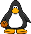 The Basketball on a player card