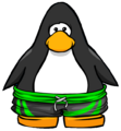 The Green Surf Shorts on a player card.