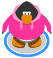 The Pink Hoodie in-game.