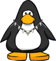 The Prehistoric Necklace on a player card.
