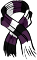 Purple Rugby Scarf