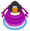 The Amethyst Dress in-game.