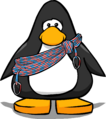 The Blue Climbing Rope on a player.