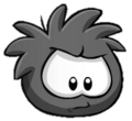 A black Puffle.