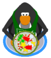 The Cookie Serving Apron's special dance.