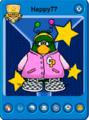 Another player card of Happy77.