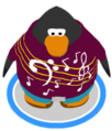 The Major Tunage Shirt in-game.