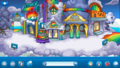 During the Rainbow Puffle Party