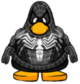 The Venom Symbiote on a player card.