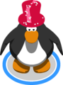 The Cosmic Star Hat in game.
