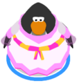 The Lady's Gown in-game.