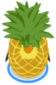 The Pineapple Costume in-game.