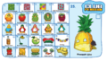 A checklist of the new Fruit items.