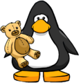 The Teddy Bear on a player card.