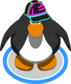 The Beat Dropper Hat in-game.