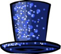 Dazzling Blue Top Hat