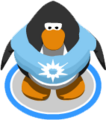 The Snowflake T-Shirt in-game.