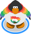 The I Heart My Rainbow Puffle T-Shirt in-game