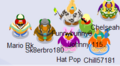 Chill57181 with Mario Rk, Johnny 115 and Hat Pop