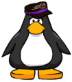 The Delivery Hat on a player card.